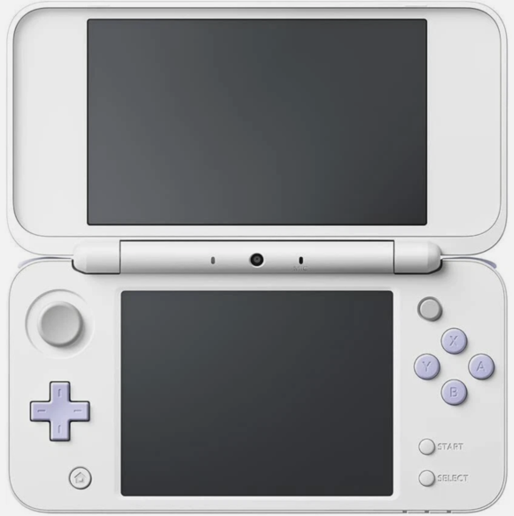 New Nintendo 2DS XL Console [White/Lavender]