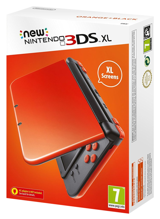 New Nintendo 3DS XL Console [Black/Orange]