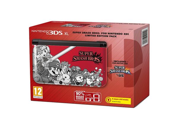 Nintendo 3DS XL Console [Smash Bros Edition]