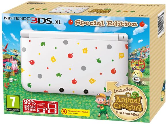 Nintendo 3DS XL Console [Animal Crossing Edition]
