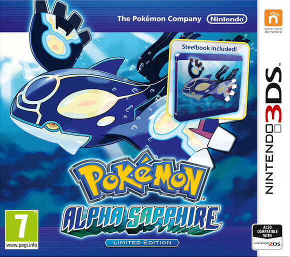 Pokemon Alpha Sapphire [Includes Boxed Limited Edition Steelbook]