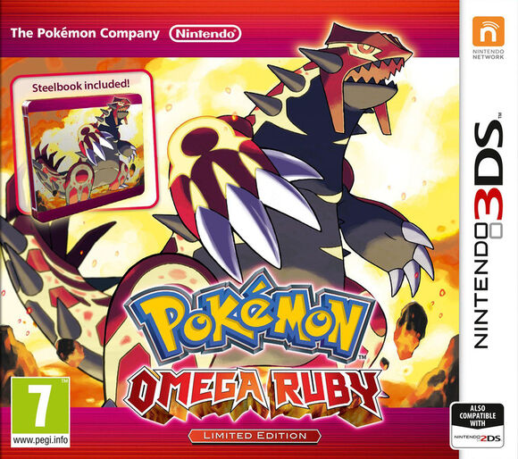Pokemon Omega Ruby [Includes Boxed Limited Edition Steelbook]