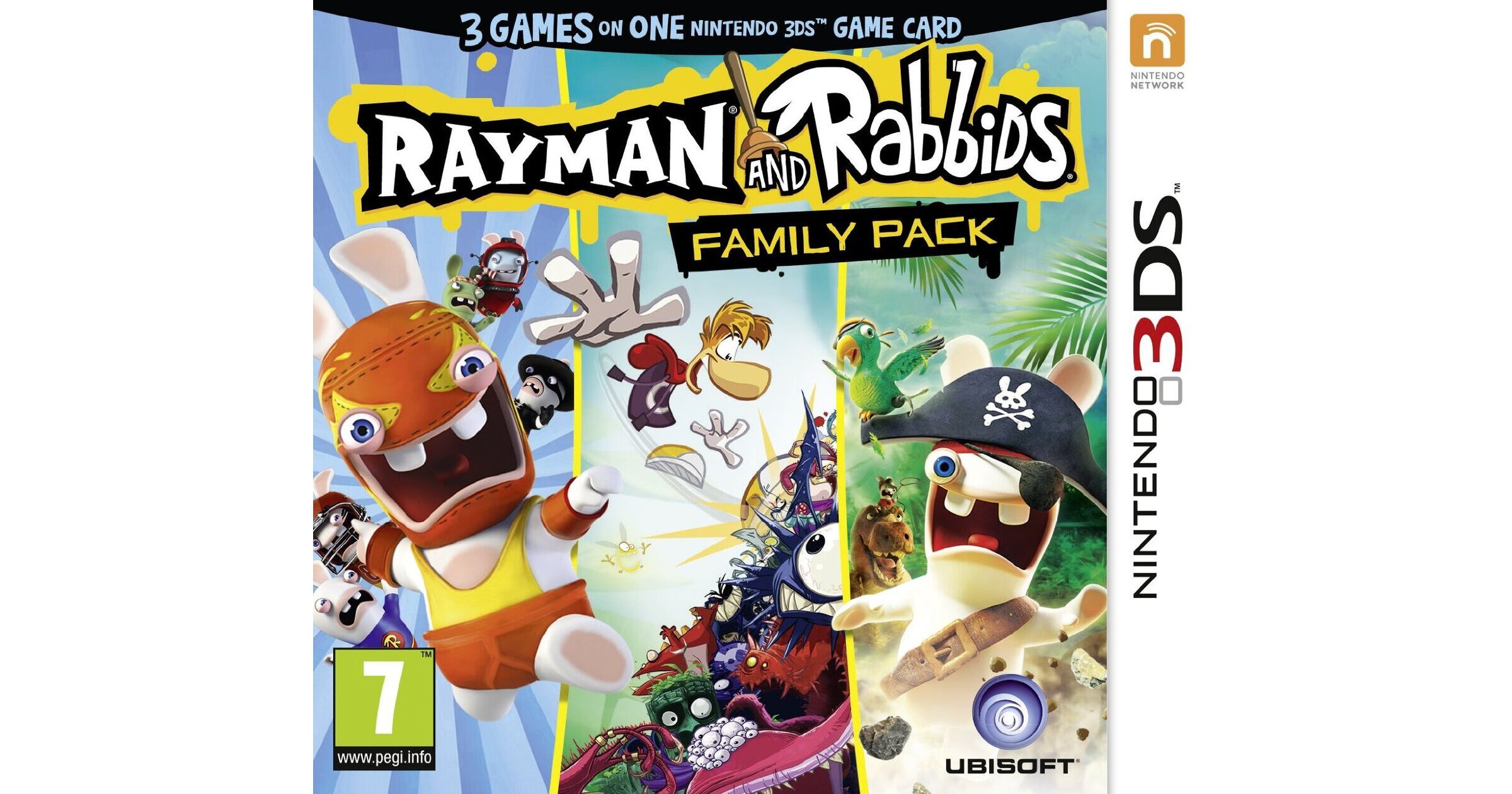 Rayman And Rabbids Family Pack (3DS)