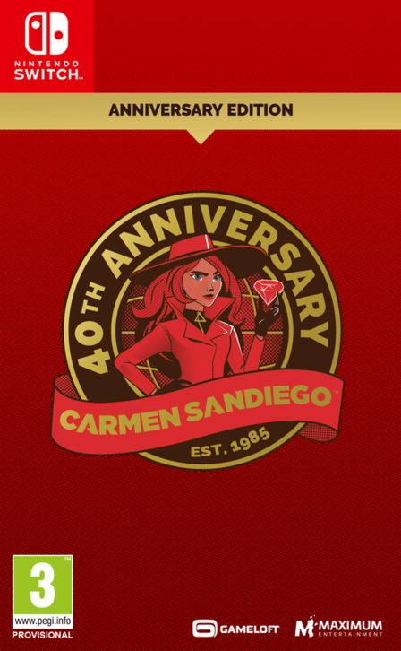 Carmen Sandiego 40th Anniversary Edition