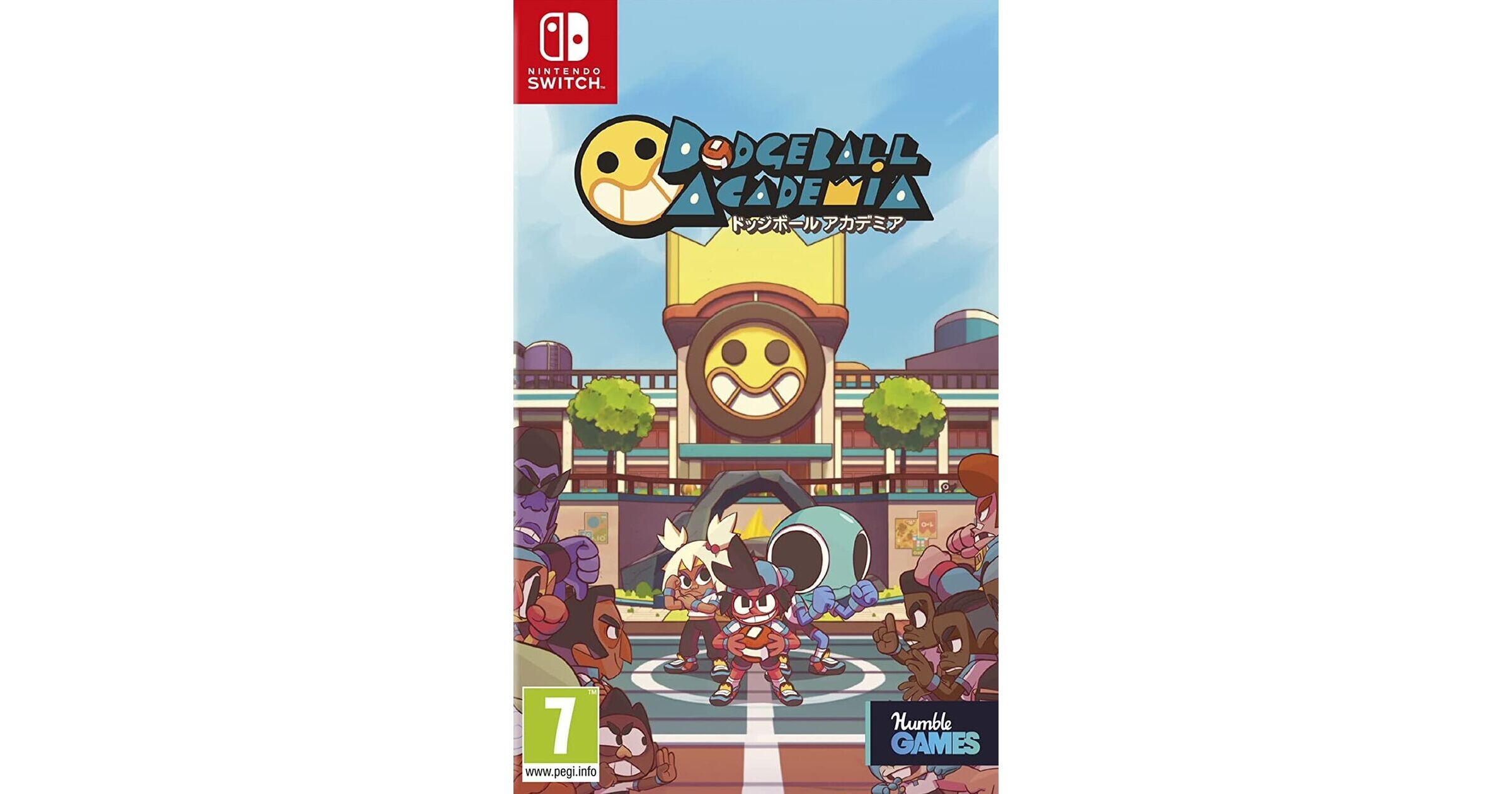 JEU DODGEBALL ACADEMIA POUR NINTENDO SWITCH - NEUF - VERSION EUROPE MULTI-LANGUES