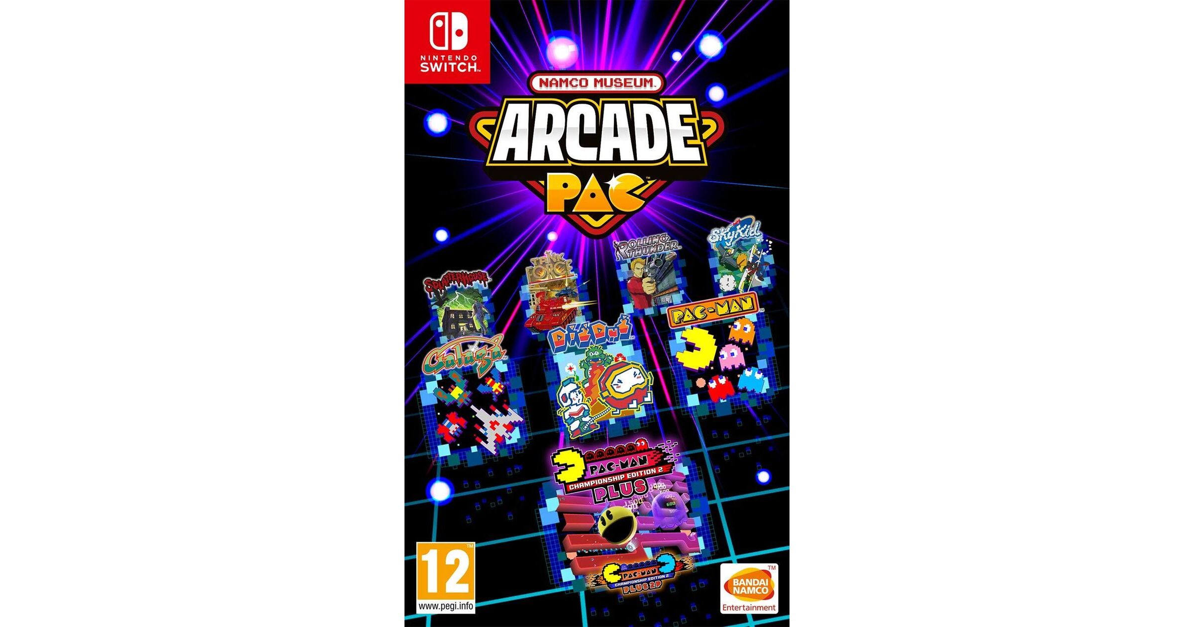 Namco Museum Arcade Pac Switch Usa New (Game in English/Francais/Es