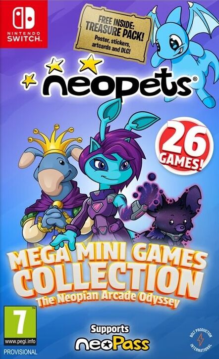Neopets: Mega Mini Games Collection - The Neopian Arcade Odyssey
