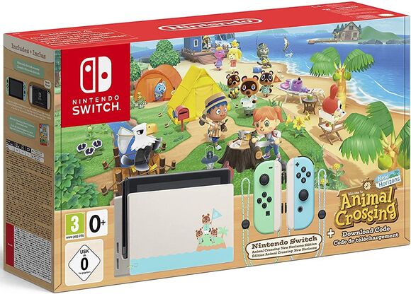 Nintendo Switch Console [Animal Crossing Edition]
