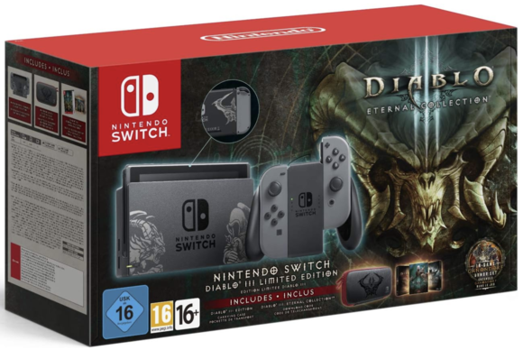 Nintendo Switch Console [Diablo 3 Eternal Collection Edition]
