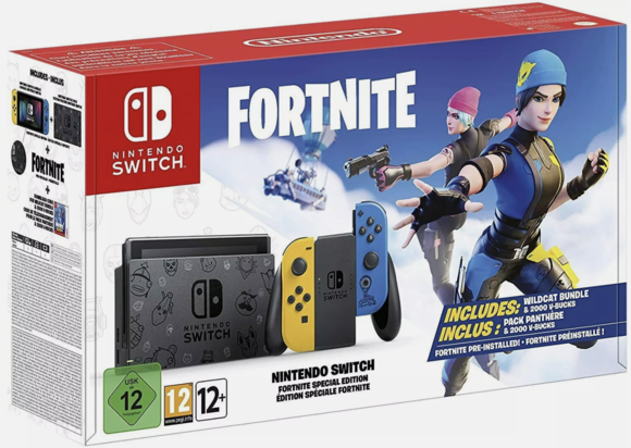 Nintendo Switch Console [Fortnite Edition]