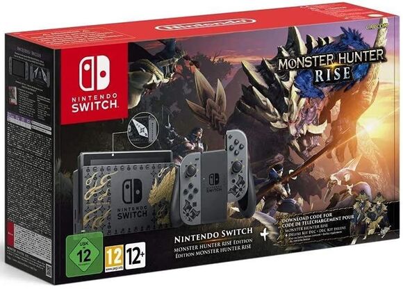 Nintendo Switch Console [Monster Hunter Rise Edition]