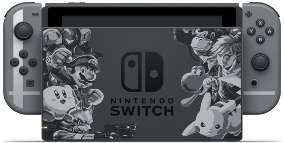 Nintendo Switch Console [Super Smash Bros. Ultimate Edition]