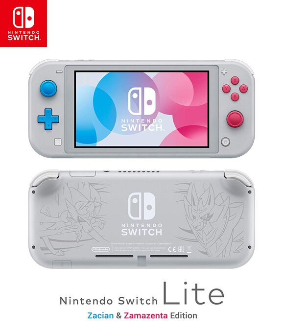 Nintendo Switch Lite Console [Zacian + Zamazenta Edition]