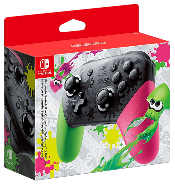 Official Switch Pro Controller - Splatoon 2 Edition