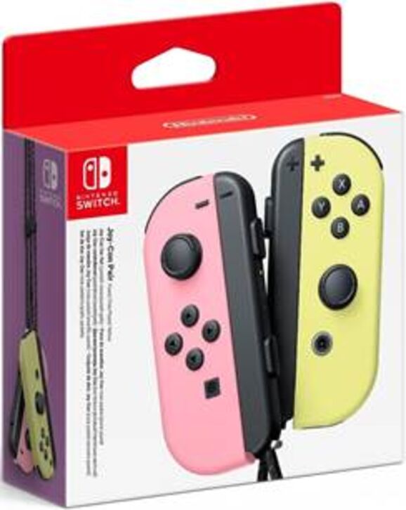 Official Joy Con Pair - Pastel Pink & Pastel Yellow