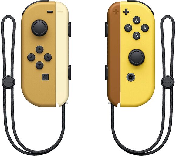 Official Joy Con Pair - Pokemon Let's Go Pikachu & Eevee Edition
