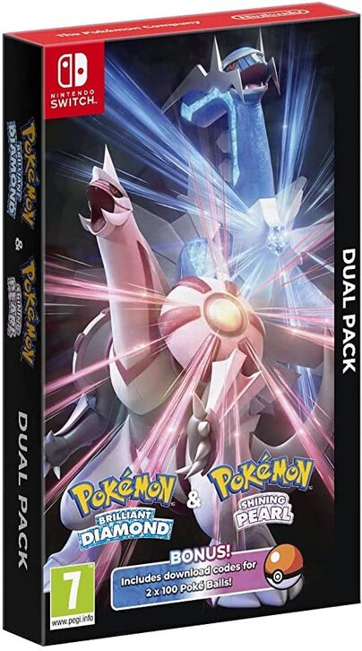 Pokemon Brilliant Diamond & Shining Pearl Dual Pack