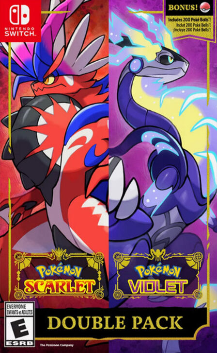 Pokemon Scarlet & Violet Dual Pack Steelbook Edition
