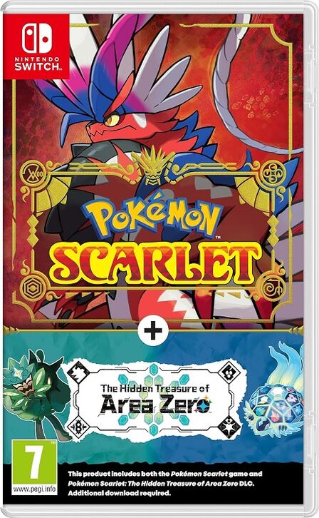 Pokemon Scarlet + The Hidden Treasure of Area Zero DLC