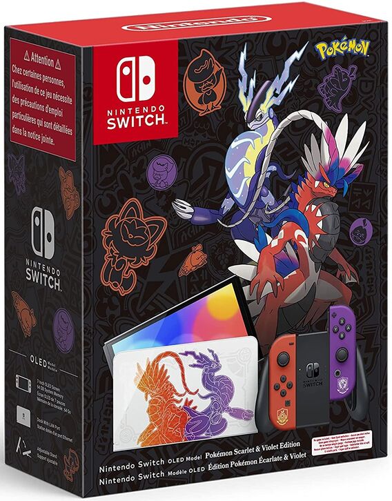 Nintendo Switch OLED Console [Pokemon Scarlett & Violet Edition]
