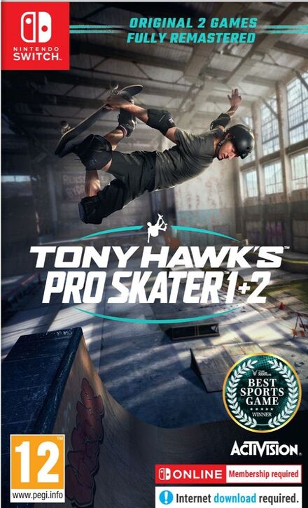 Tony Hawk's Pro Skater 1 + 2