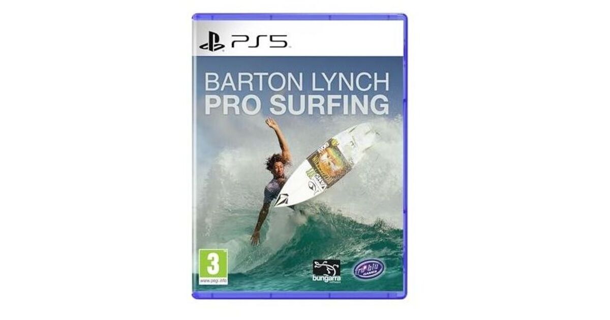 Jeu PS5 Barton Lynch Pro Surfing - Version UK - Multilingue (EN/FR/DE/ES/PT) - Super Rare Games - Neuf Scellé