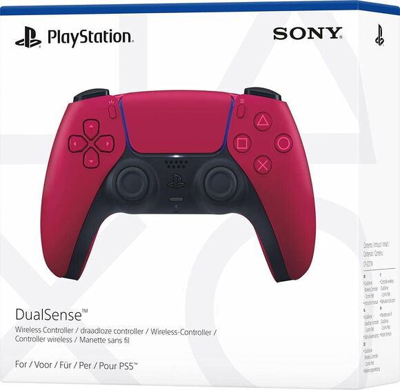 Official PS5 DualSense Controller - Cosmic Red