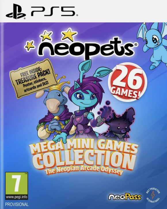 Neopets: Mega Mini Games Collection - The Neopian Arcade Odyssey