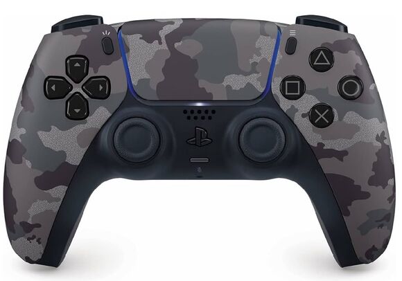 Official PS5 DualSense Controller - Grey Camouflage
