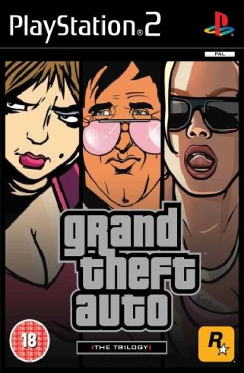 Grand Theft Auto Trilogy [Includes Outer Sleeve & 3 Maps]
