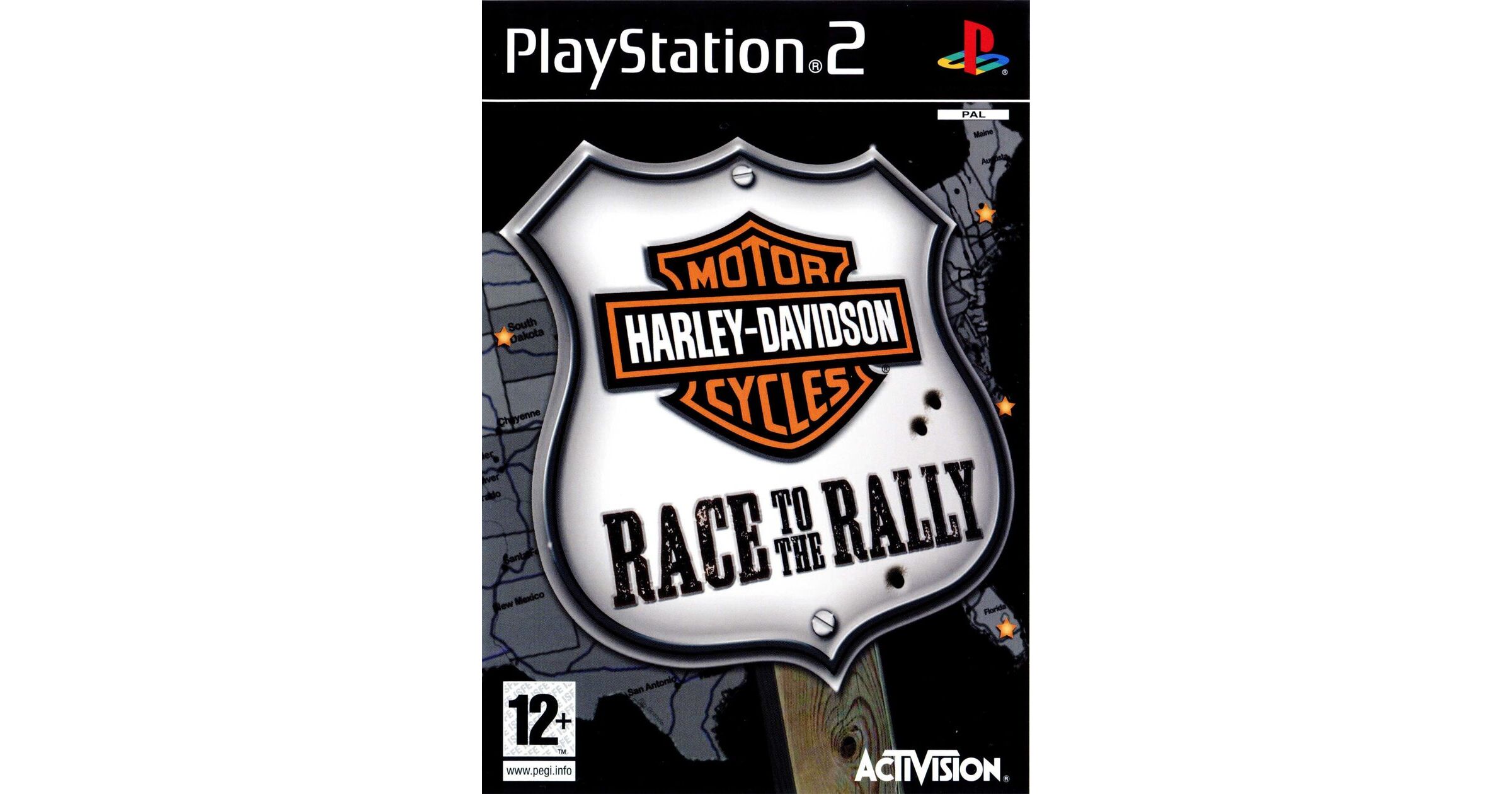 Harley Davidson Motorcycles: Race to the Rally (PlayStation 2)