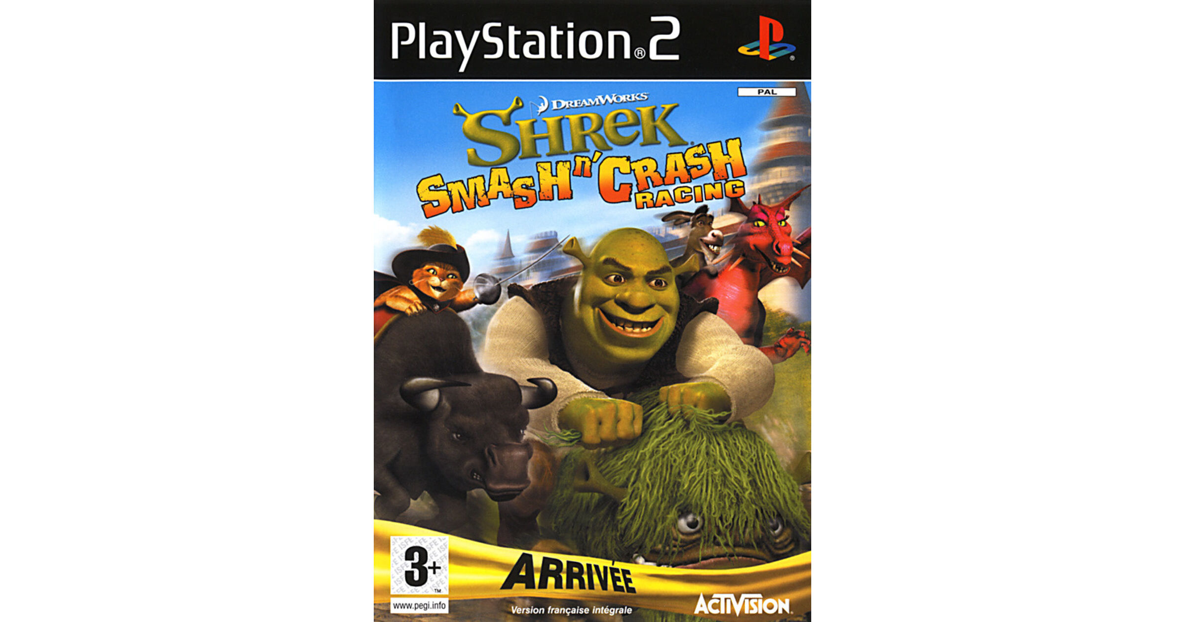 Shrek Smash N Crash Racing (Nintendo DS) - PAL - New