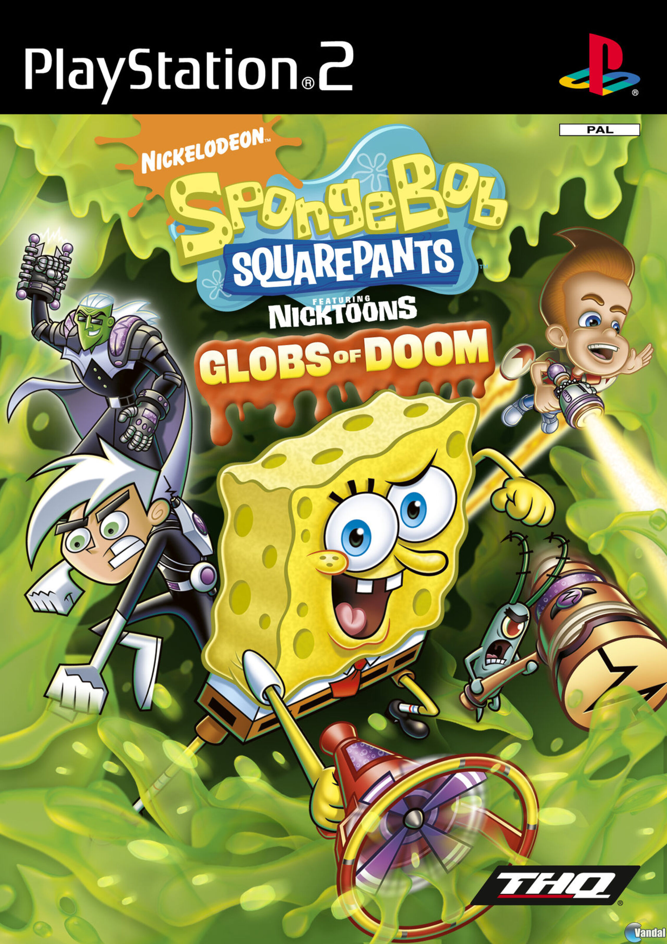 SpongeBob SquarePants featuring Nicktoons: Globs of Doom (PlayStation 2)