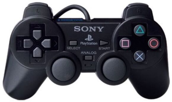 Official PS2 DualShock 2 Controller - Black