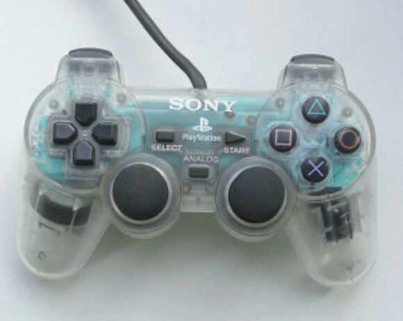 Official PS2 DualShock 2 Controller - Crystal [Clear]