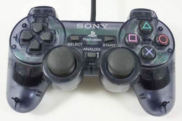 Official PS2 DualShock 2 Controller - Smoke Grey [Transparent]
