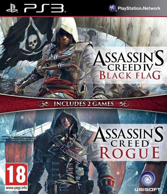 Assassin's Creed: Black Flag & Rogue Double Pack