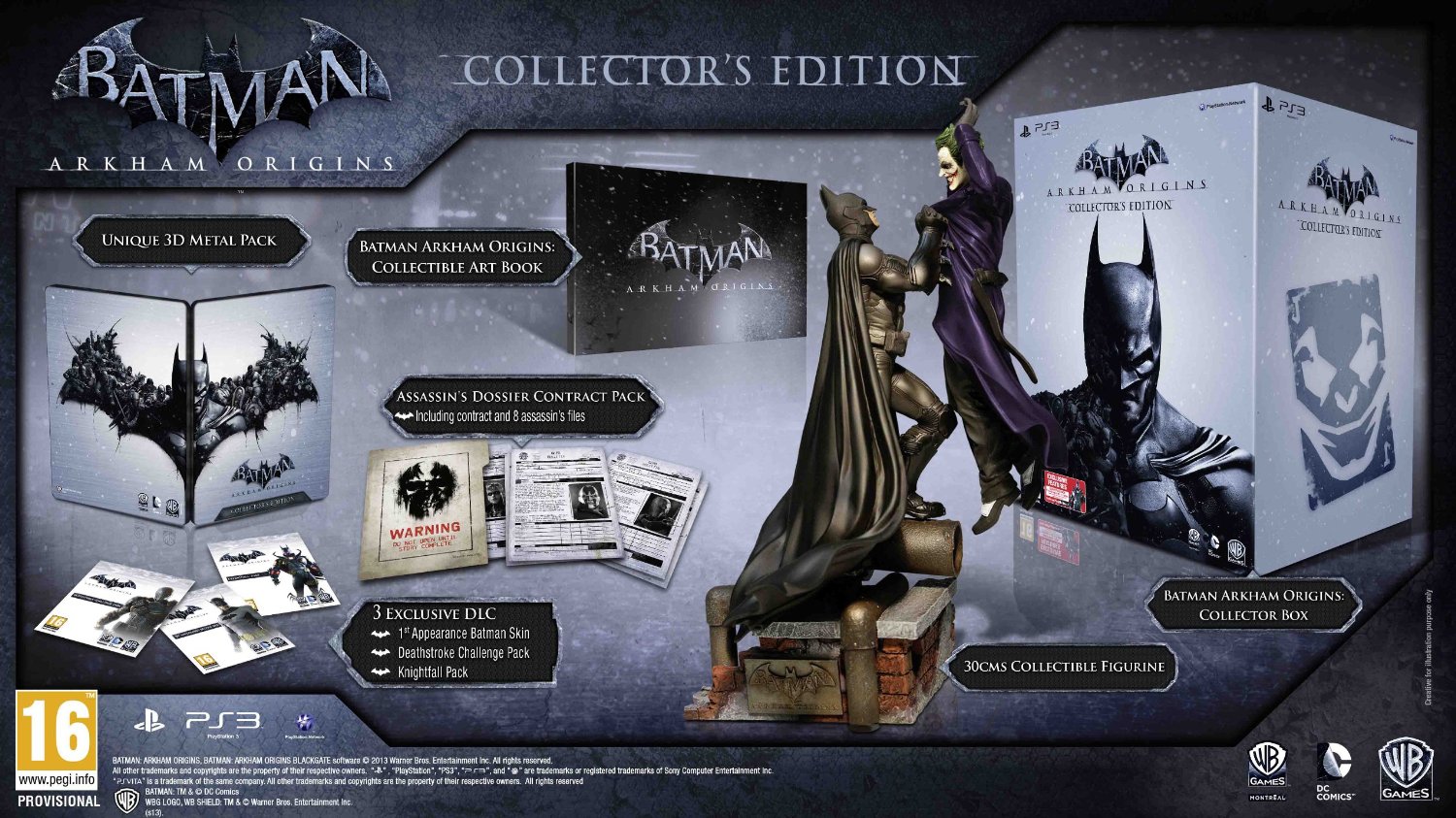 Batman: Arkham Origins [Collector's Edition] (PlayStation 3)