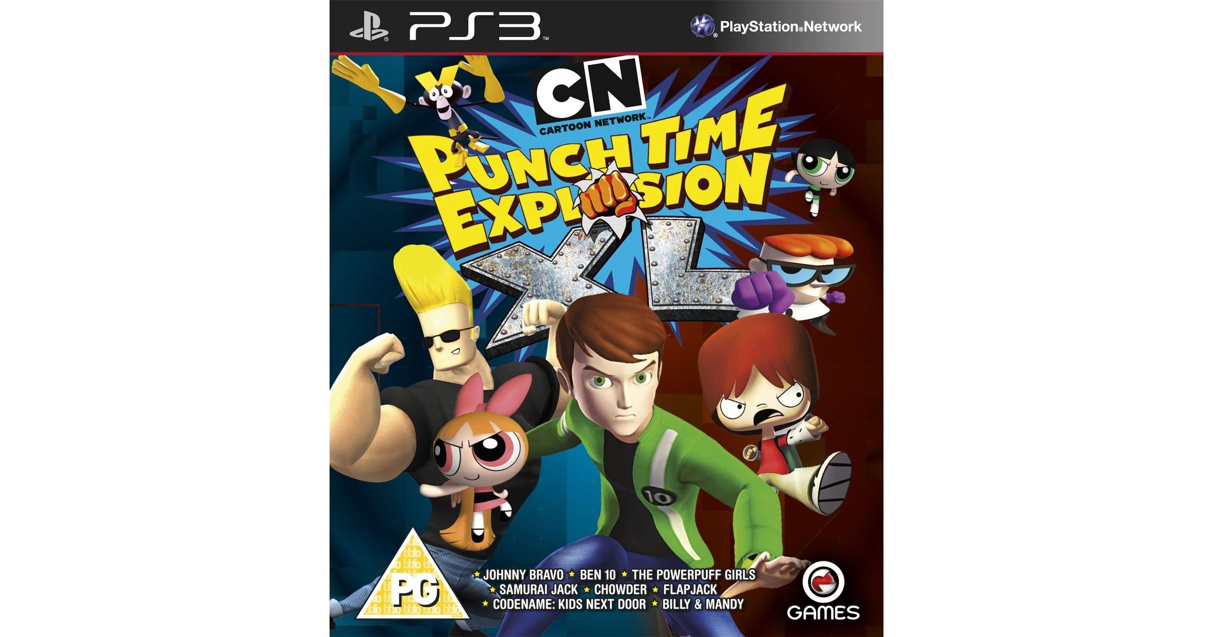  Cartoon Network: Punch Time Explosion XL - Playstation 3 :  Video Games