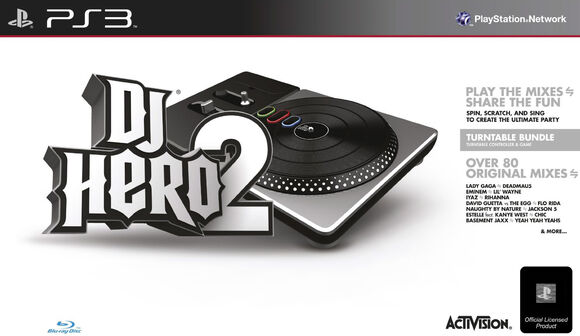 DJ Hero 2 [Includes Box, Game, Turntables + Dongle]