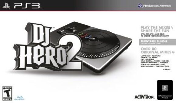 DJ Hero 2 Turntable Kit [Includes Dongle]