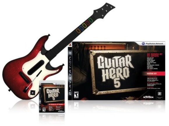 Guitar Hero 5 Guitar [Includes Dongle]