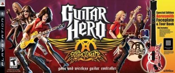 Guitar Hero: Aerosmith Guitar [Includes Dongle]
