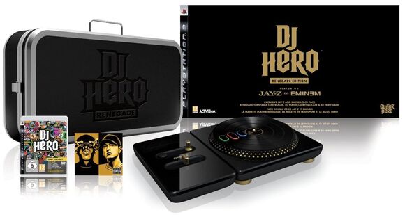DJ Hero Turntable Kit - Renegade Edition [Includes Dongle]