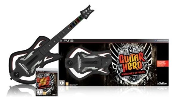 Guitar Hero: Warriors Of Rock Guitar [Includes Dongle]