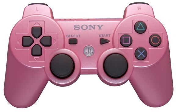 Official PS3 Controller - Candy Pink