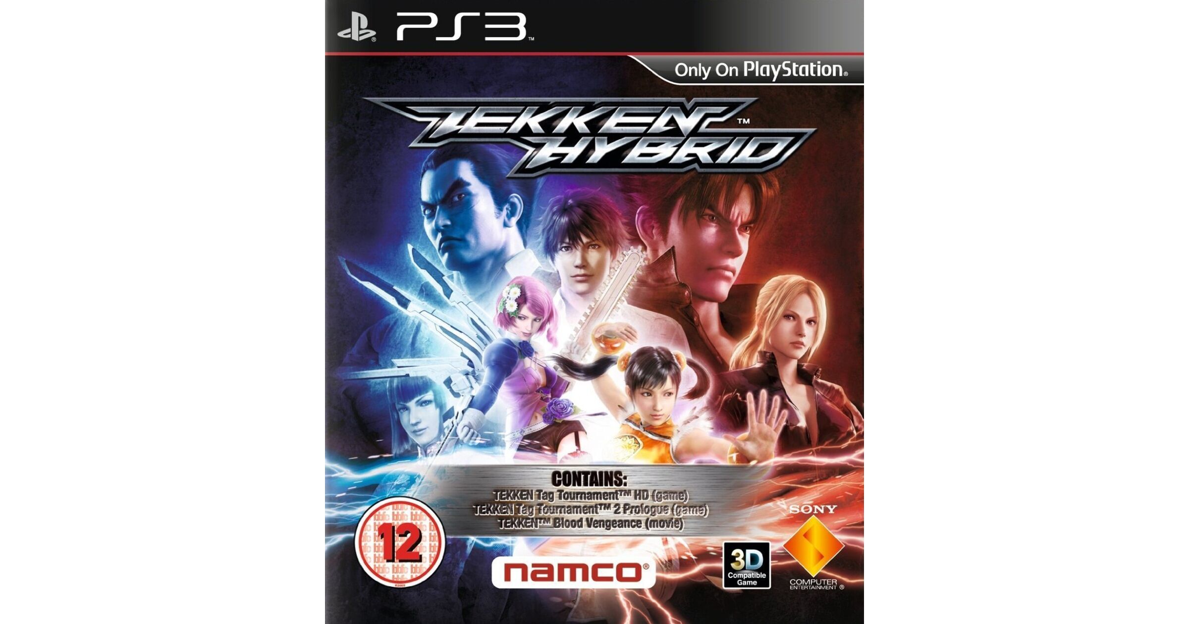 Jeu Tekken Hybrid PS3 - Version PAL FR - Complet Avec Boîte Et Notice (CIB) - Très Bon état