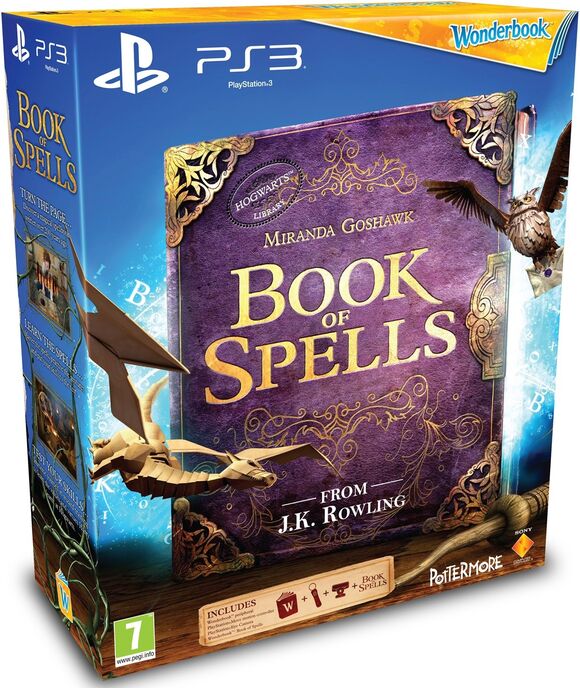 Wonderbook: Book of Spells [Includes Game + Wonderbook + Move Controller + Camera]