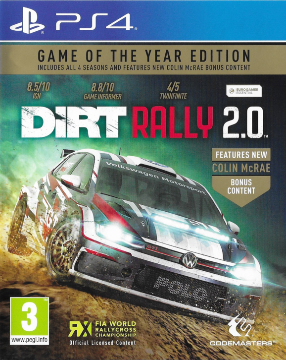 Dirt Rally 2.0 [Game of the Year]