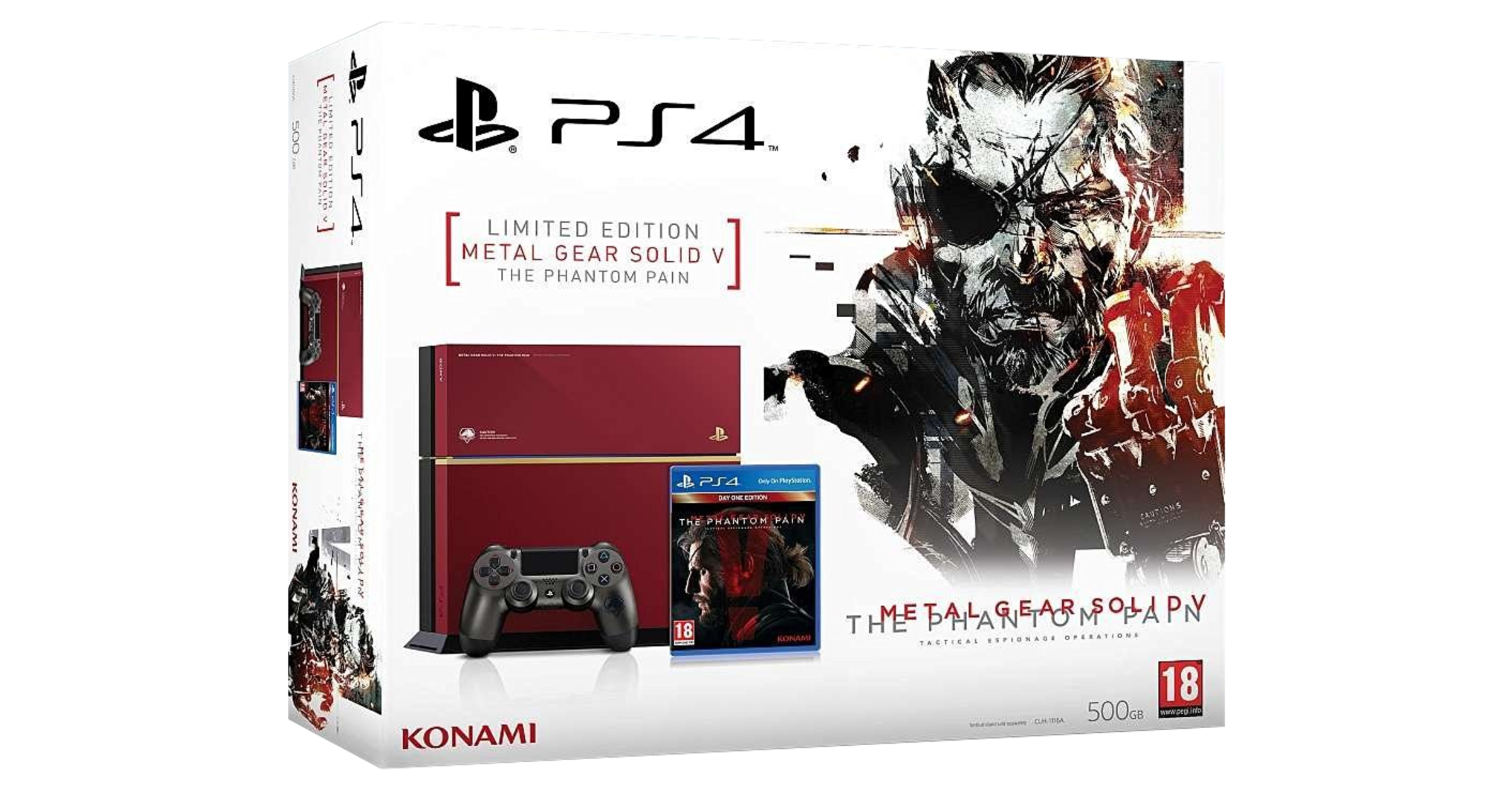 Sony PlayStation 4 Console Original [Metal Gear Solid Edition]